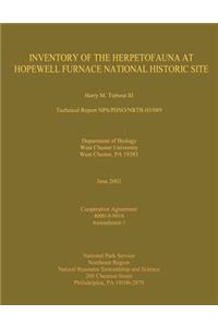 Inventory of the Herpetofauna at Hopewell Furnace National Historic Site