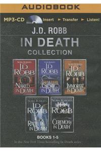 J. D. Robb in Death Collection Books 1-5