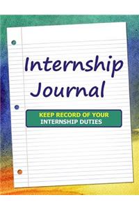 Internship Journal