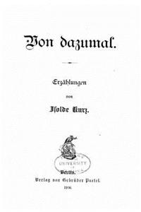 Von Dazumal Erzählungen
