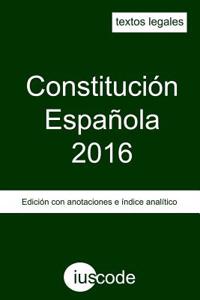 Constitucion Espanola 2016