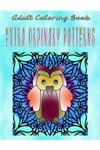 Adult Coloring Book Extra Ordinary Patterns