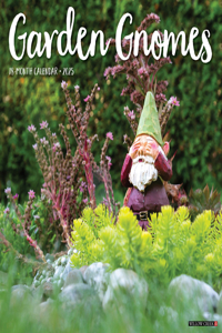 Garden Gnomes 2026 12 X 12 Wall Calendar
