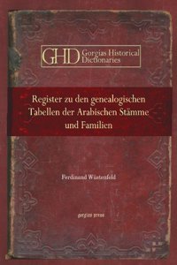 Register zu den genealogischen Tabellen der Arabischen Stamme und Familien
