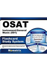 Osat Instrument/General Music (001) Flashcard Study System