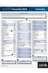 ICD-10-CM 2018 Snapshot Coding Cards: Endocrinology