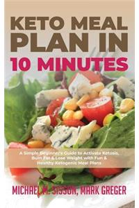 Keto Meal Plan in 10 Minutes
