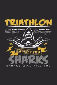 Triathlon sharks