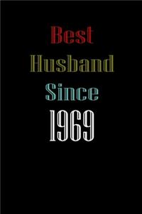 Best Husband Since 1969 Journal Couples Gift: White Lined Notebook / Journal/ Dairy/ planner couples Gift for valentines day, 200 Pages, 6x9, Soft Cover, Matte Finish