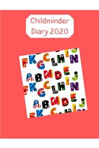 Childminder Diary 2020