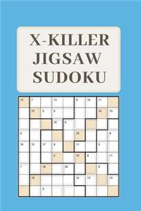 X-Killer Jigsaw Sudoku