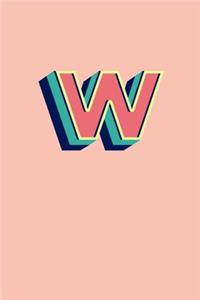 W