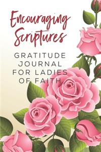 Encouraging Scriptures Gratitude Journal for Ladies of Faith