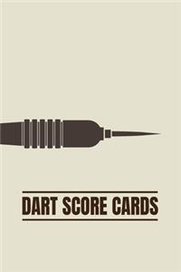 Dart Score Cards