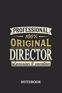 Professional Original Director Notebook of Passion and Vocation