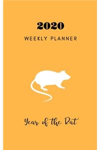 2020 Weekly Planner Year of the Rat