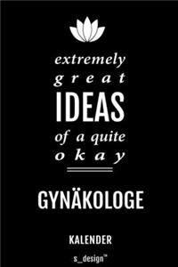 Kalender für Gynäkologen / Gynäkologe / Gynäkologin