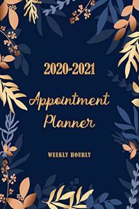 2020-2021 Weekly Hourly Appointment Planner