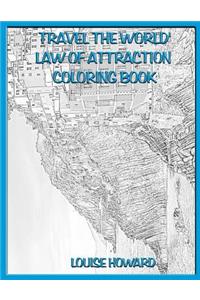 'Travel the World' Law of Attraction Coloring Book