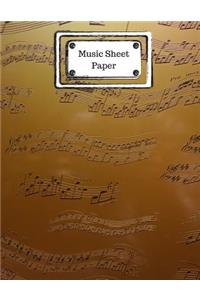 Music Sheet Paper