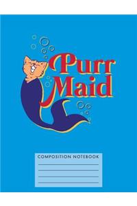 Purr Maid Composition Notebook