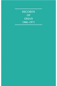 Records of Oman 1966-1971 6 Volume Hardback Set