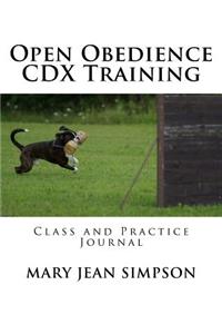 Open Obedience CDX Training