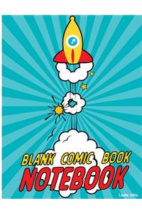 Blank Comic Book Notebook