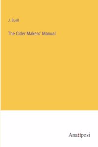 Cider Makers' Manual