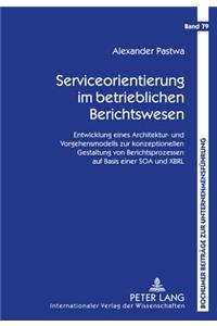 Serviceorientierung Im Betrieblichen Berichtswesen