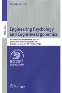 Engineering Psychology and Cognitive Ergonomics