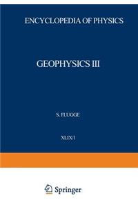 Geophysics III / Geophysik III