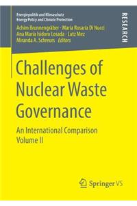 Challenges of Nuclear Waste Governance