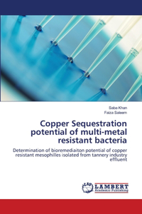 Copper Sequestration potential of multi-metal resistant bacteria