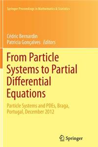 From Particle Systems to Partial Differential Equations