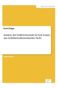 Analyse der Güllewirtschaft im Gut Losten aus verfahrensökonomischer Sicht