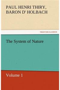 System of Nature, Volume 1