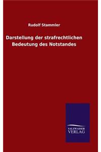 Darstellung der strafrechtlichen Bedeutung des Notstandes