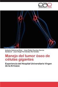 Manejo del tumor óseo de células gigantes