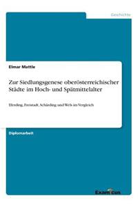 Zur Siedlungsgenese oberösterreichischer Städte im Hoch- und Spätmittelalter