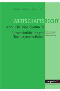 Boerseneinfuehrung Von Tochtergesellschaften