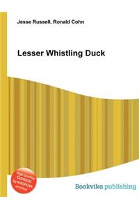 Lesser Whistling Duck