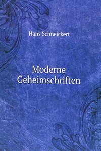 Moderne Geheimschriften