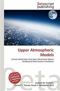 Upper Atmospheric Models