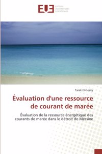 Évaluation d'une ressource de courant de marée