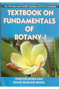 Textbook on Fundamentals of Botany-I