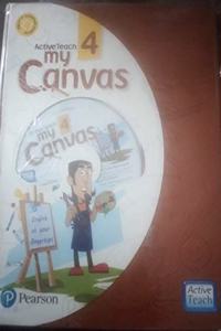 ActiveTeach My Canvas book 4 by Pearson for CBSE English Class 4