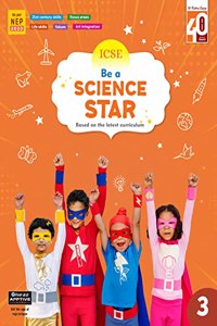 Ratna Sagar ICSE Be A Science Star Class 3 - Science Book For Class 3