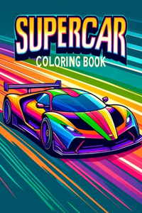 Supercar Coloring Book