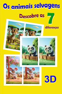 Os animais selvagens - Descobrir as 7 diferenças
